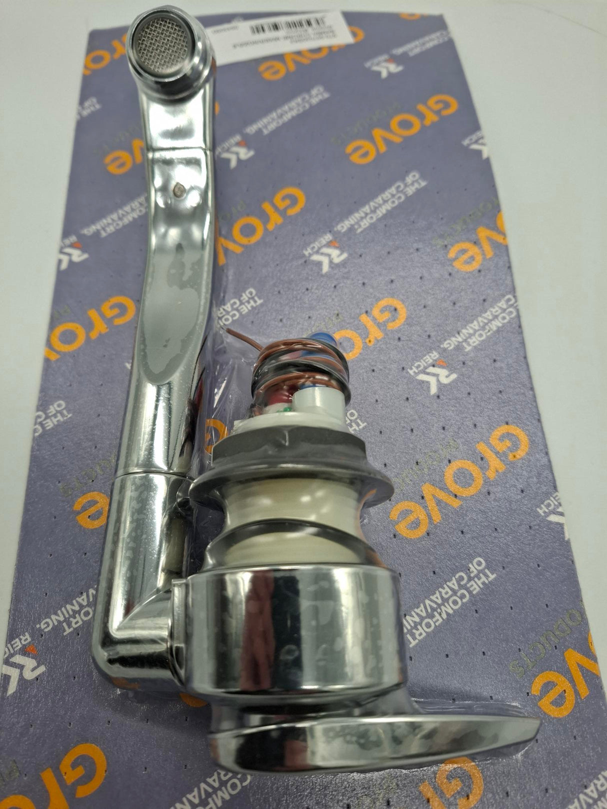 Reich Samba Hot and Cold Mixer Tap 33mm - Chrome Effect - 575-057030SK2