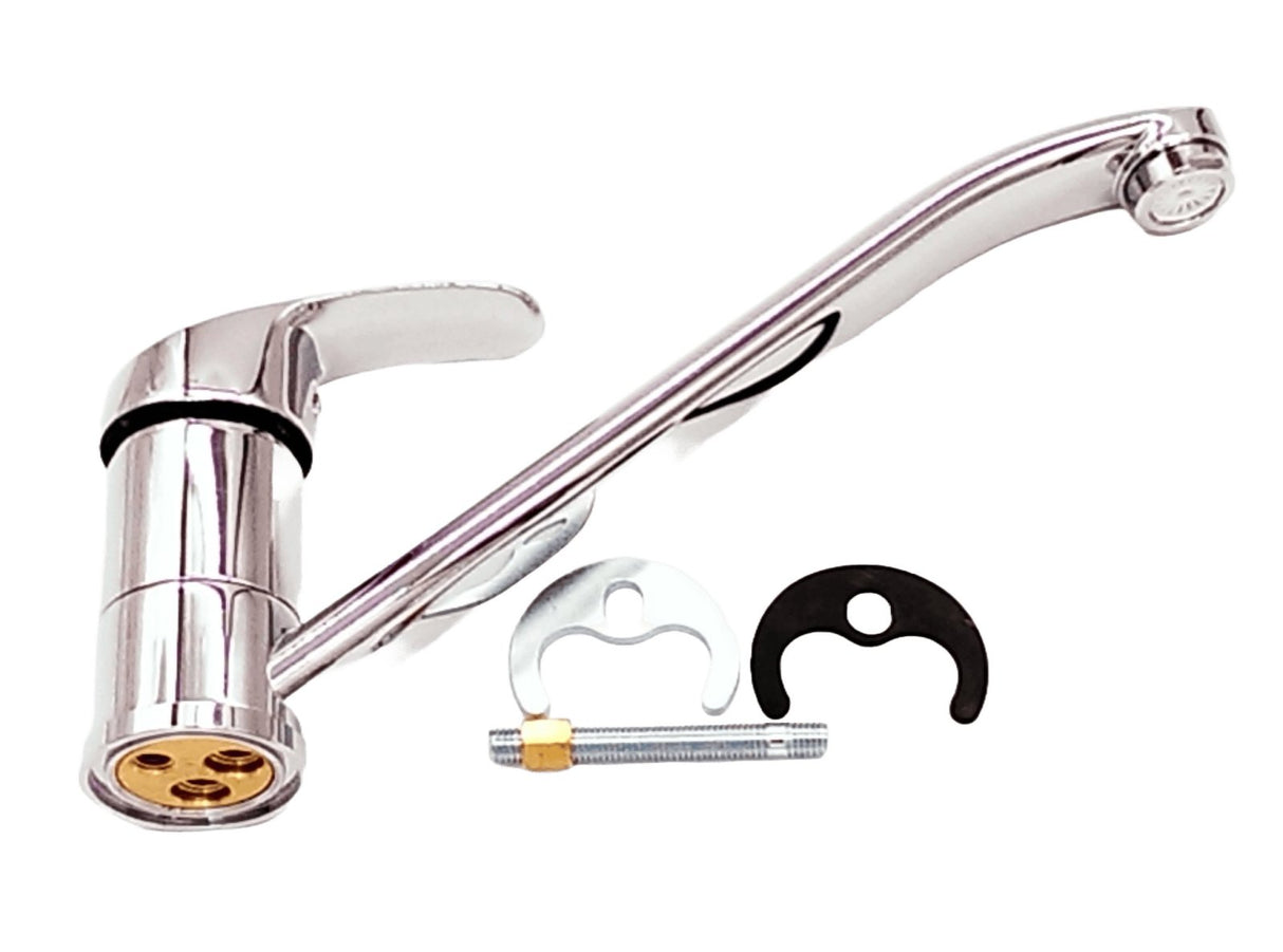 Caraflo Mixer Tap - Long Spout - Chrome - 2065 L240