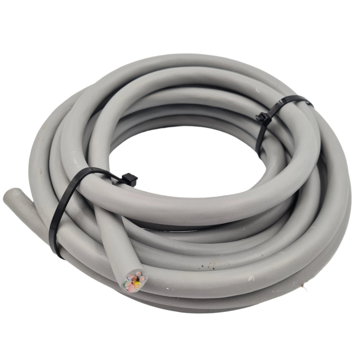 Caravan 7 Core Towing 12S Cable - 5 Mts - Heavy Duty - Grey - 12V12S7