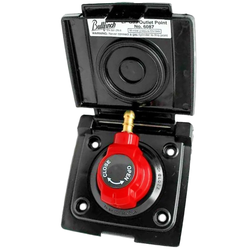 Bullfinch Gas BBQ Point Black Camper Motorhome