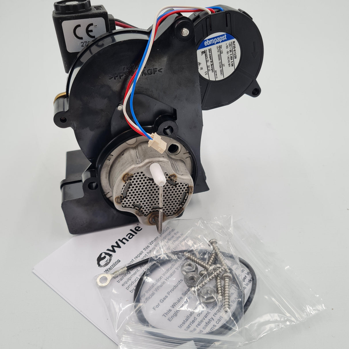 Whale Water Heater Expanse Burner Assembly 1.35KW - AK1278