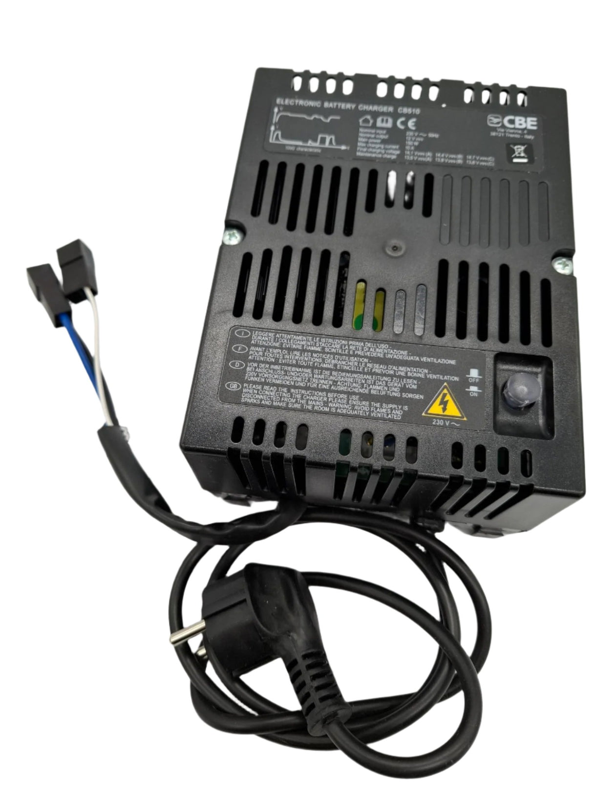 CBE Battery Charger - CB-510-3 - 12 Volt / 10 Amp