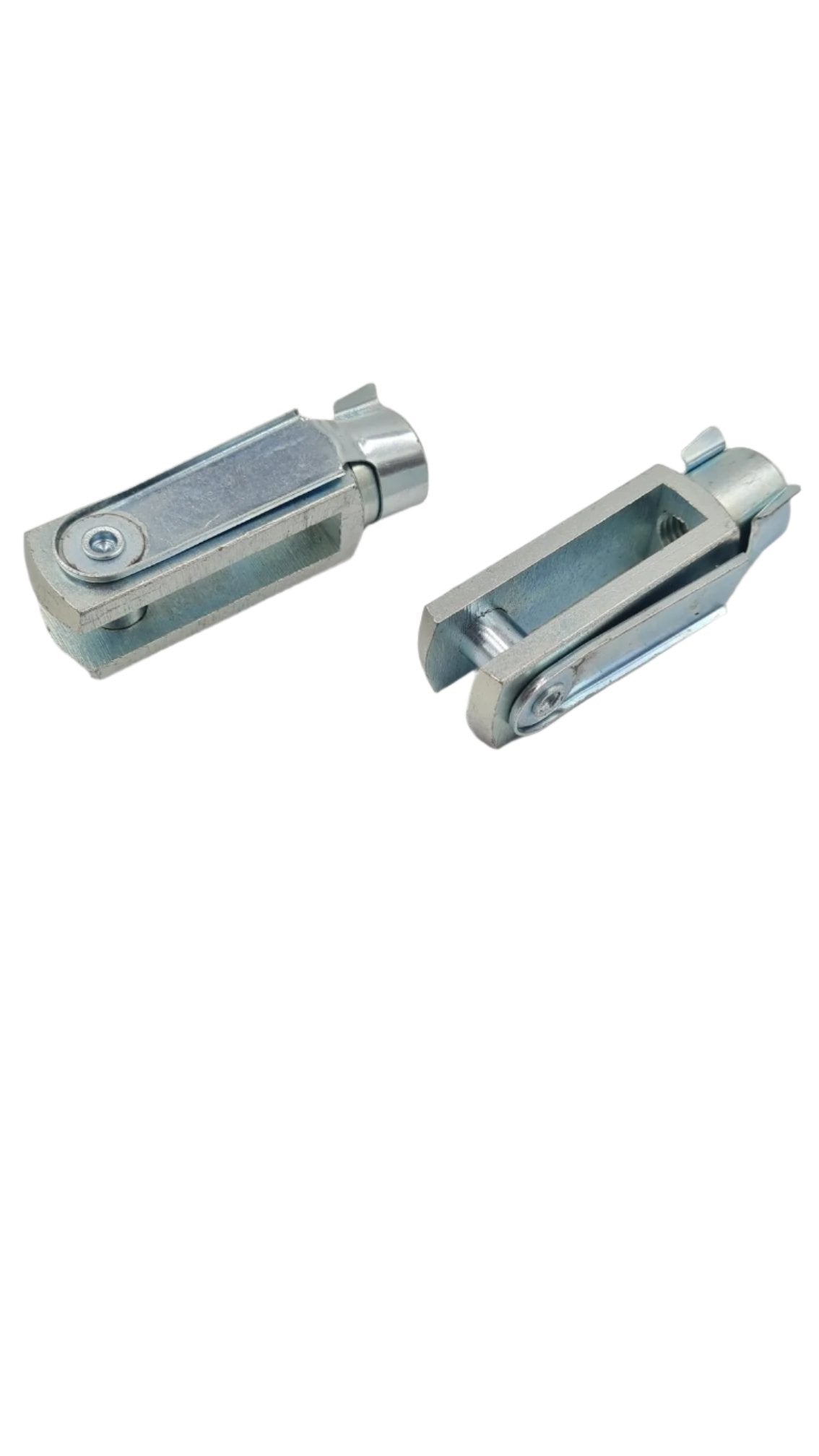 2 X Trailer Brake Rod Linkage Clevis Body & Pin M8 Thread - CT0024