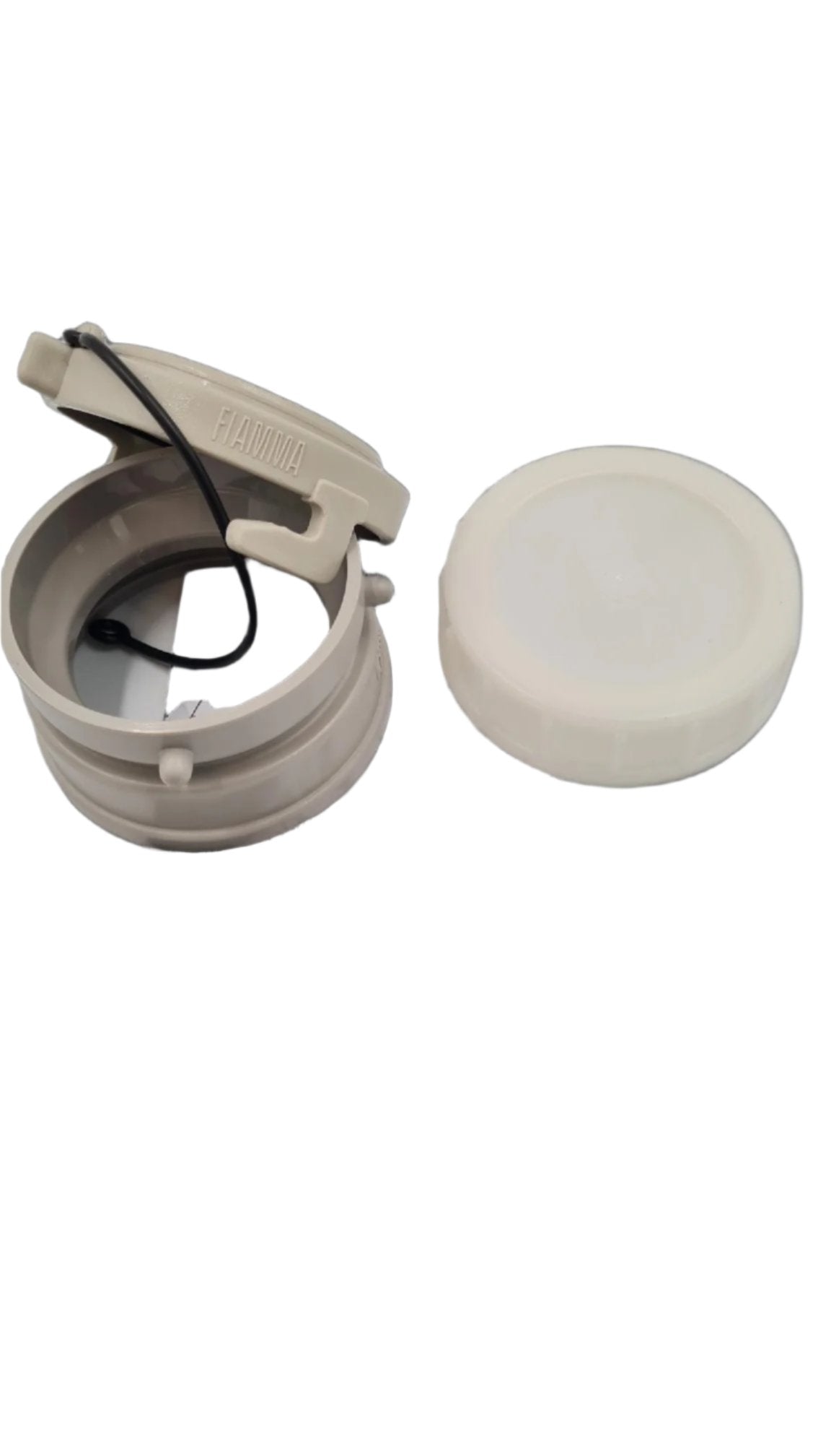 Fiamma Quick Connection W For Flexi Waste Pipe - Grey - 06497-01