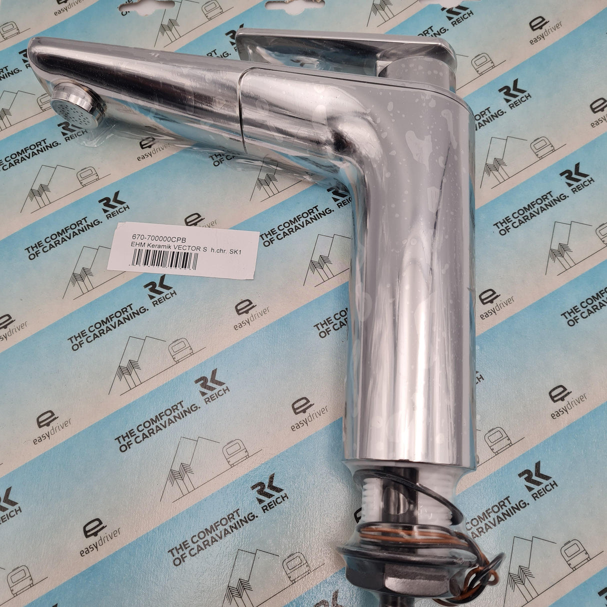Reich Vector EHM / S - Mixer Tap - SK1670-70000CPB/RIBBED