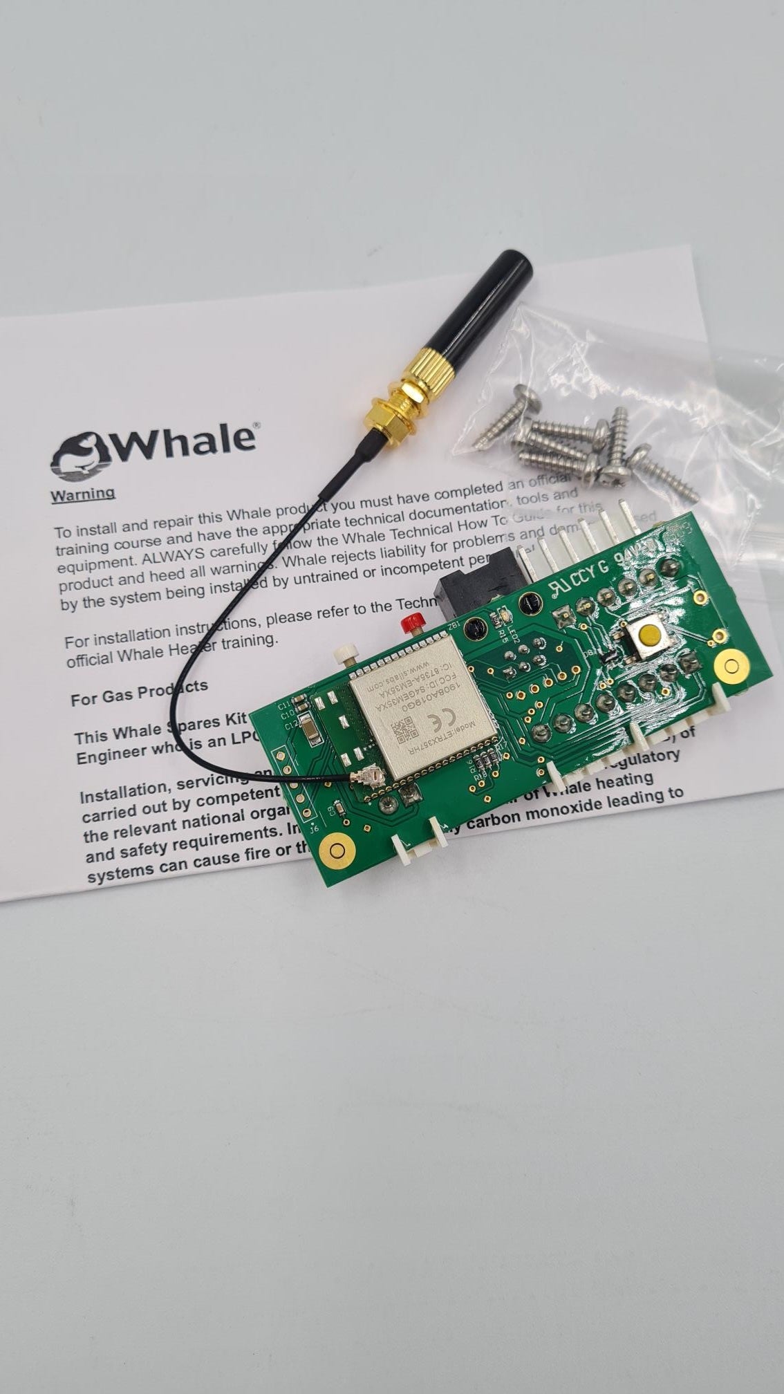 Whale Expanse iVAN Heater PCB Zigbee - LIN 886.01 - AK1293