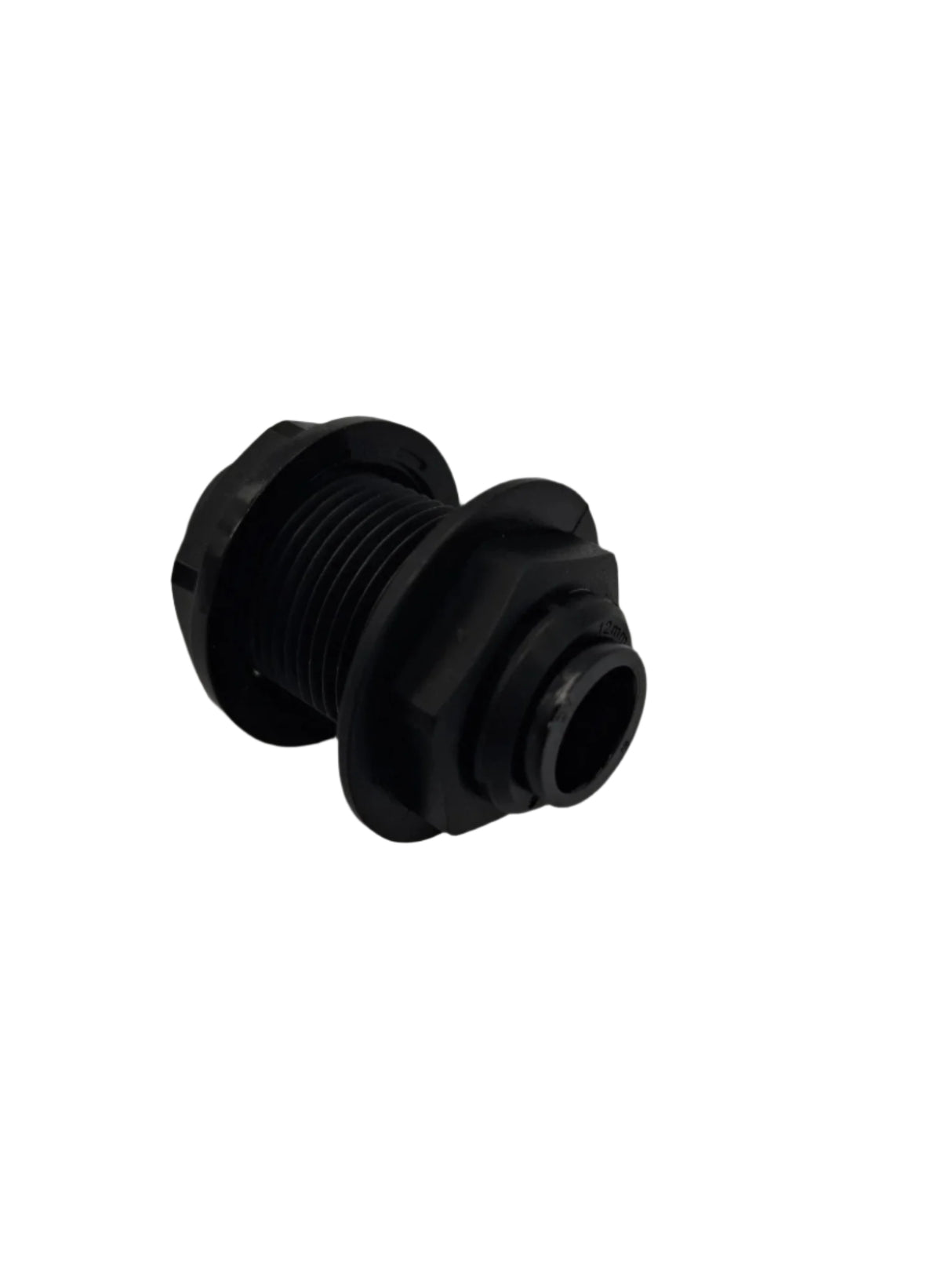 Bulkhead Water Pipe Connector 12mm Equal Push Fit - WS1212