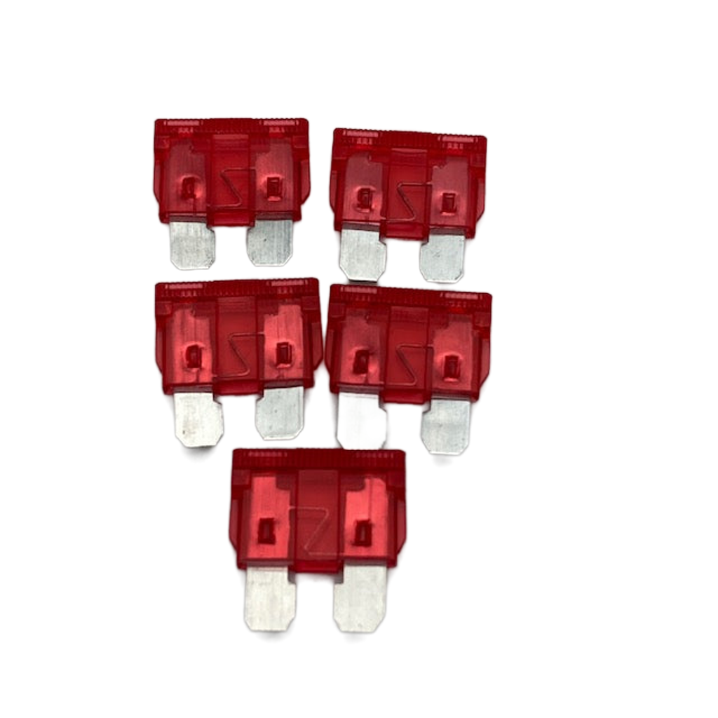 10 Amp Blade Fuse - Pack of Five - 400110