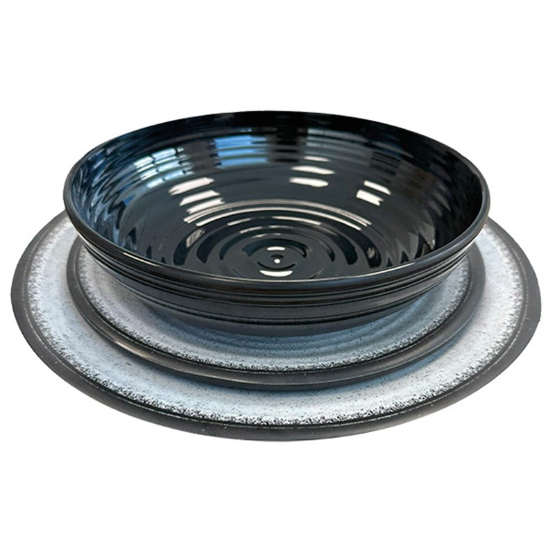 Sicilly High Quality Melamine Camping Crockery Set - 12 Piece