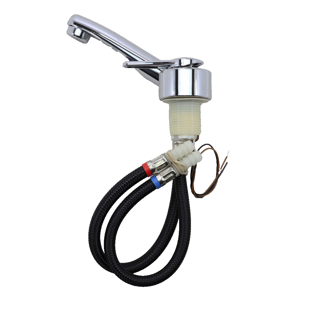 Comet Florenz Mixer Tap / Micro Switch - Chrome Effect Barbed Tails