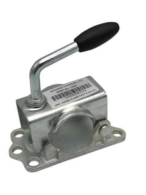 Jockey Wheel Clamp Bracket - 48 mm - 1044 Caratech