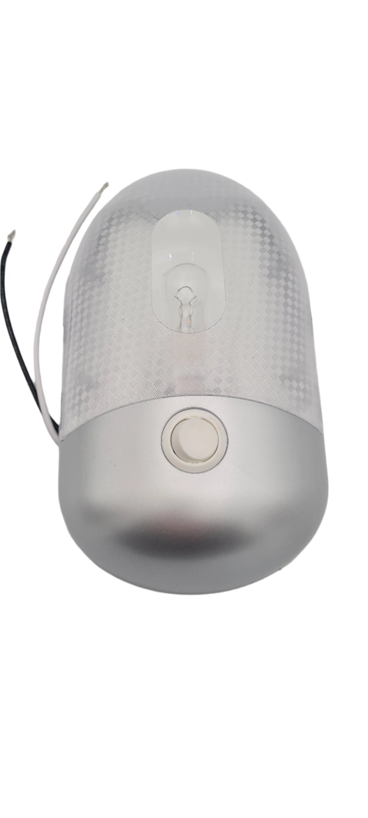 Lamp - Awning or Interior - 12v Switched - Silver - 1104J