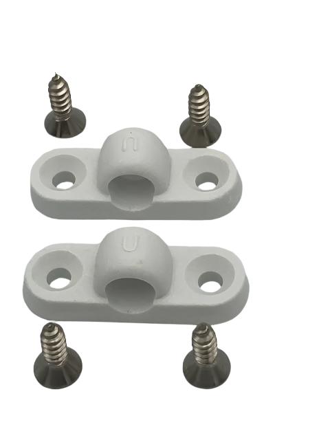 2 x Awning Pole Mounting Brackets - 37672 Mpk