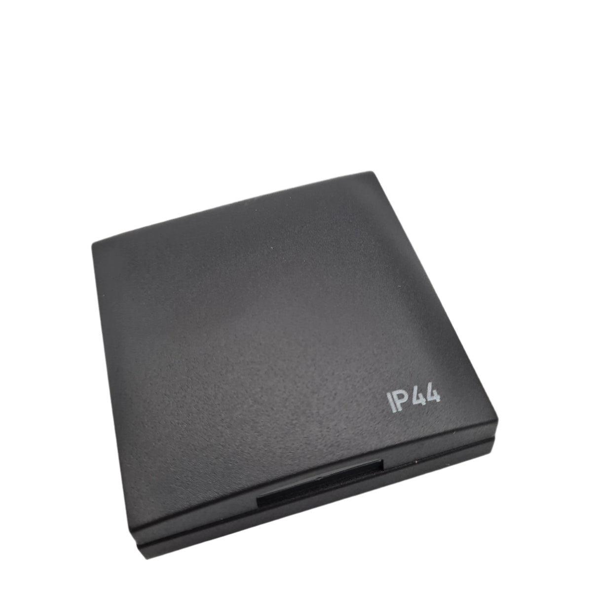 Berker Single Frame and Cover / Flap - Black - 21255A.