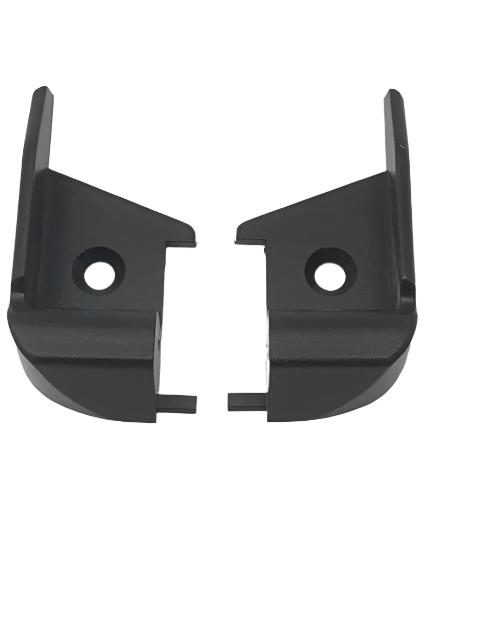 Polyplastic - Black Hinge Bar End Caps - 9008310000 - Caratech Caravan Parts