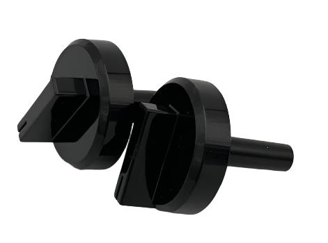 Dometic - Black - Pair of Knobs - Series 9 - 2412350643 - Caratech