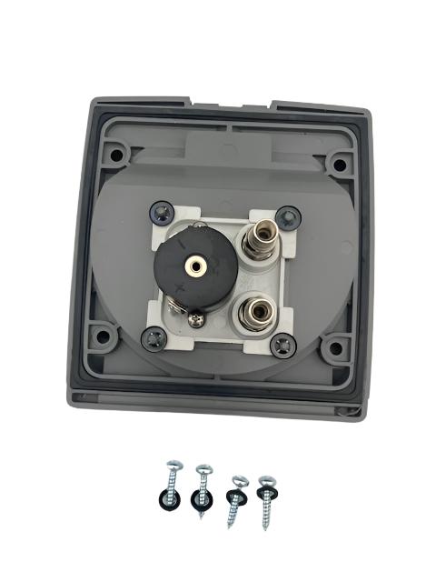 Bullfinch - TV/Satellite Outlet - Grey - 12 v - 6094/04