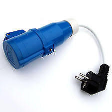 240 Volt Mains Continental / Euro Conversion Lead - PO108 - Caratech Caravan Parts
