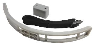 Gas Bottle Holder And Strap – Plastic - 86057 Pennine Leisure Supplies