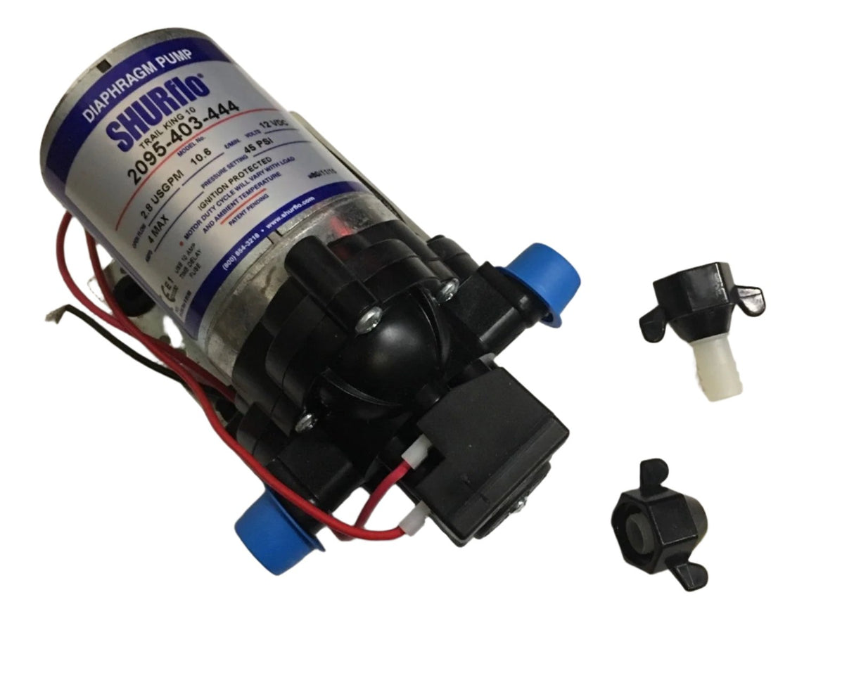 Shurflo Trail King Water Pump -10.6 LPM - 45 PSI - Caratech Caravan Parts