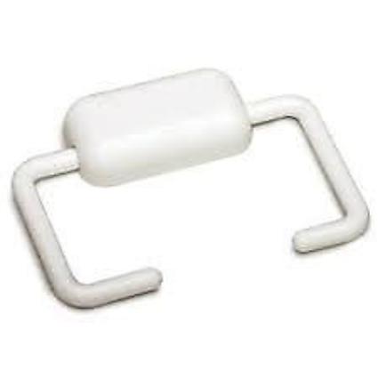 Toilet Roll Holder - White Plastic - W4 38488 W4
