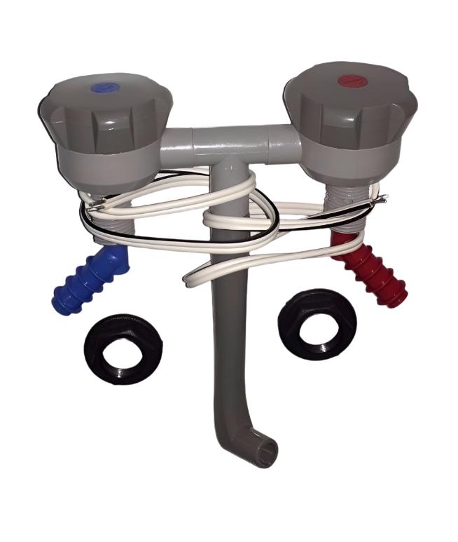 Comet Nova Mixer Tap With Microswitches. – Grey -0583G Comet