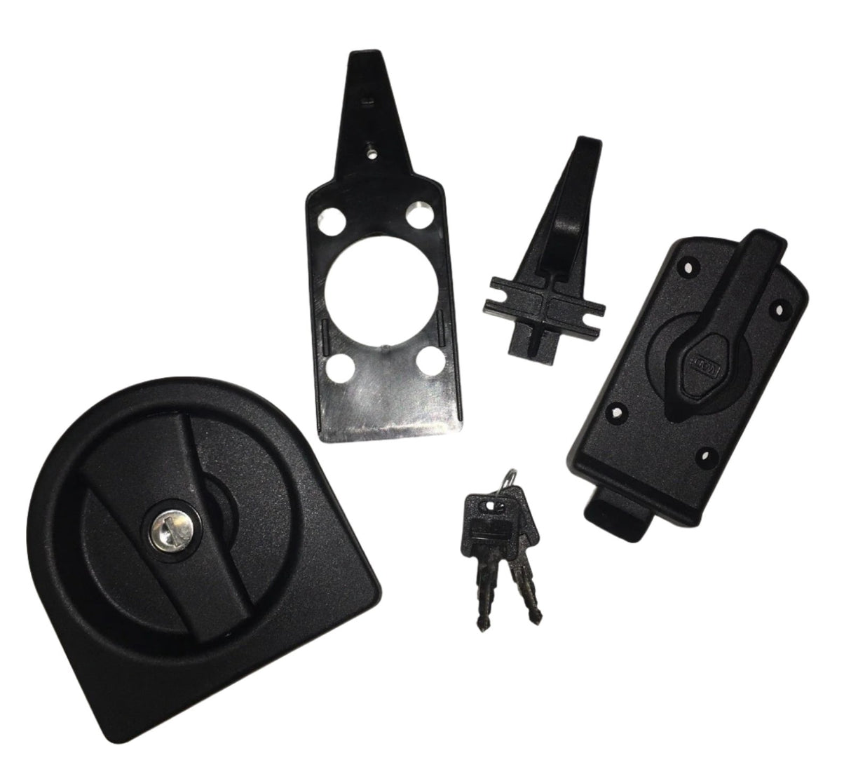 Door Lock - Caraloc 2000 + 2 Keys – Left Hand – PO376 - Caratech Caravan Parts