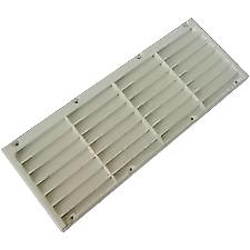 Fridge Vent – White – 369 X 139 mm - 900015 - Caratech Caravan Parts