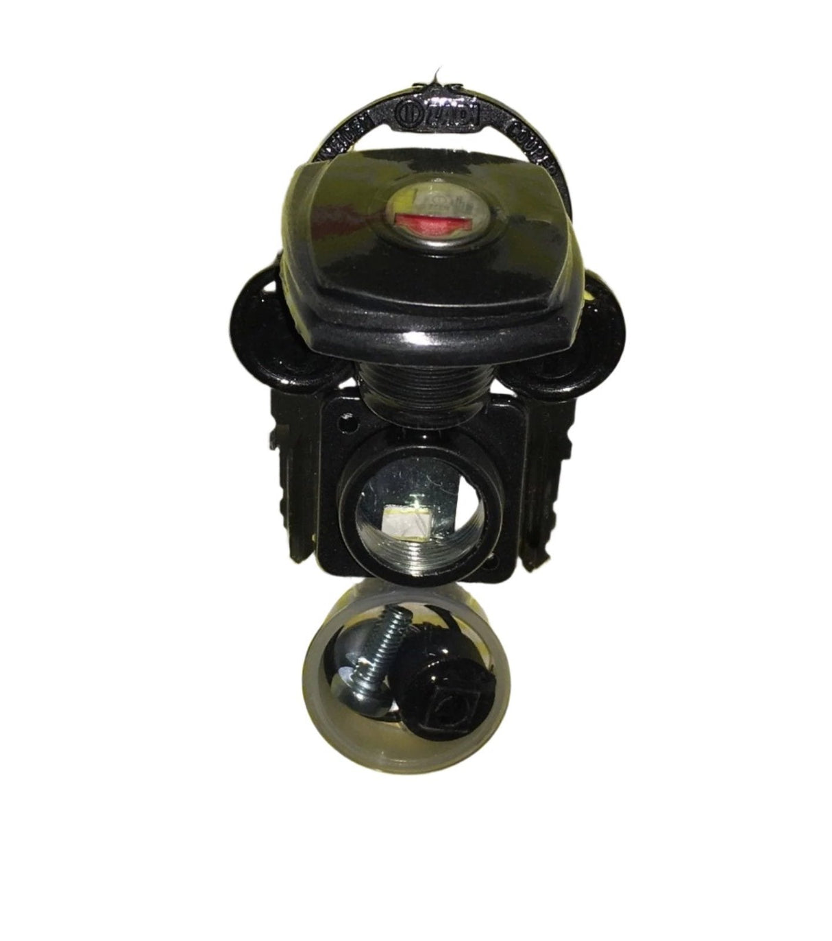 Vecam Gas Locker or Side Door Lock and 2 Keys – 800193B - Caratech Caravan Parts