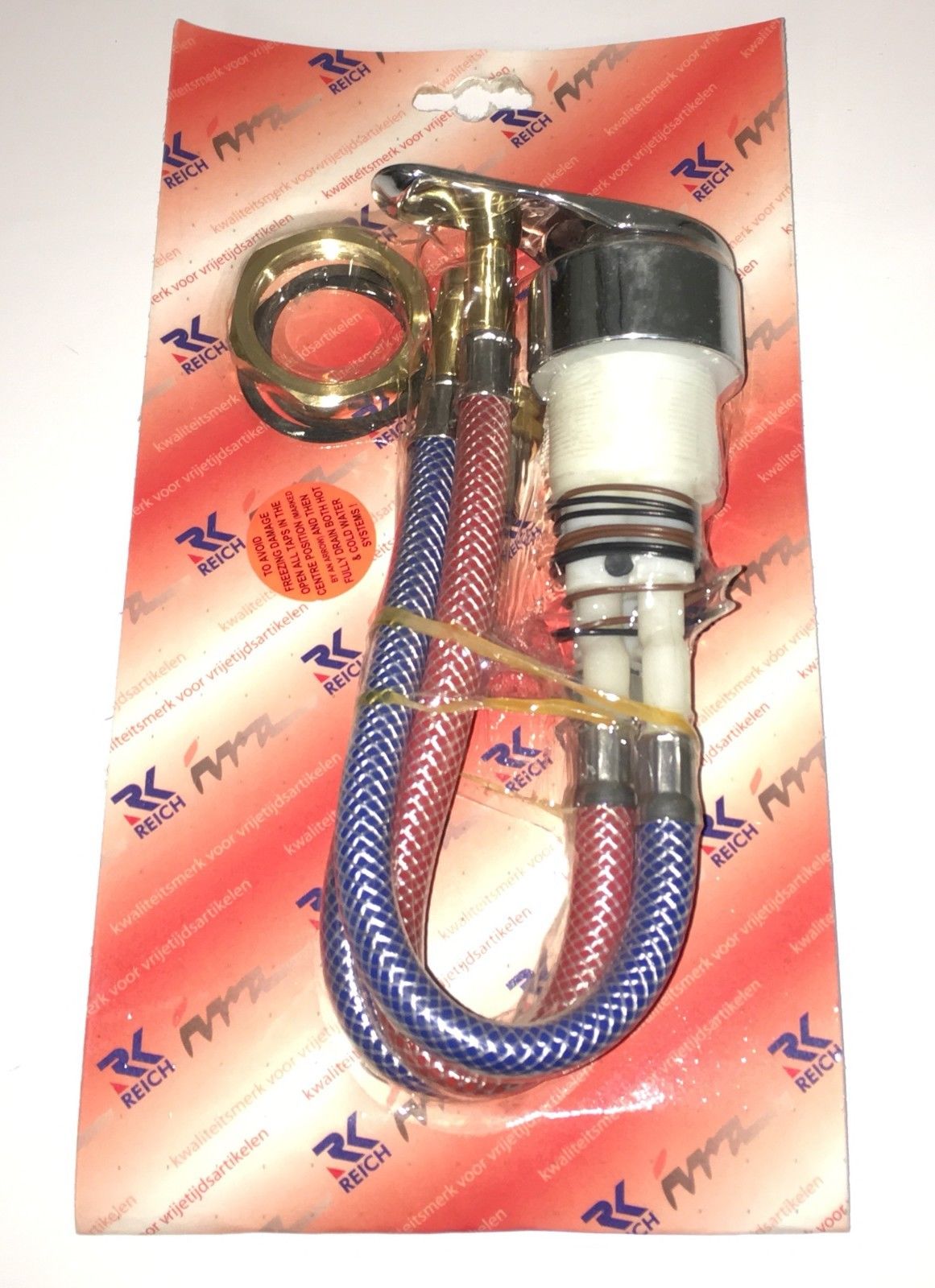 Reich Keramik Twist UT- Chrome Effect Lever Tap - 674-600000P1B Reich