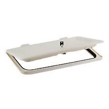 NBBS Battery Box / Locker Door 575 - White - PO560 - Caratech Caravan Parts