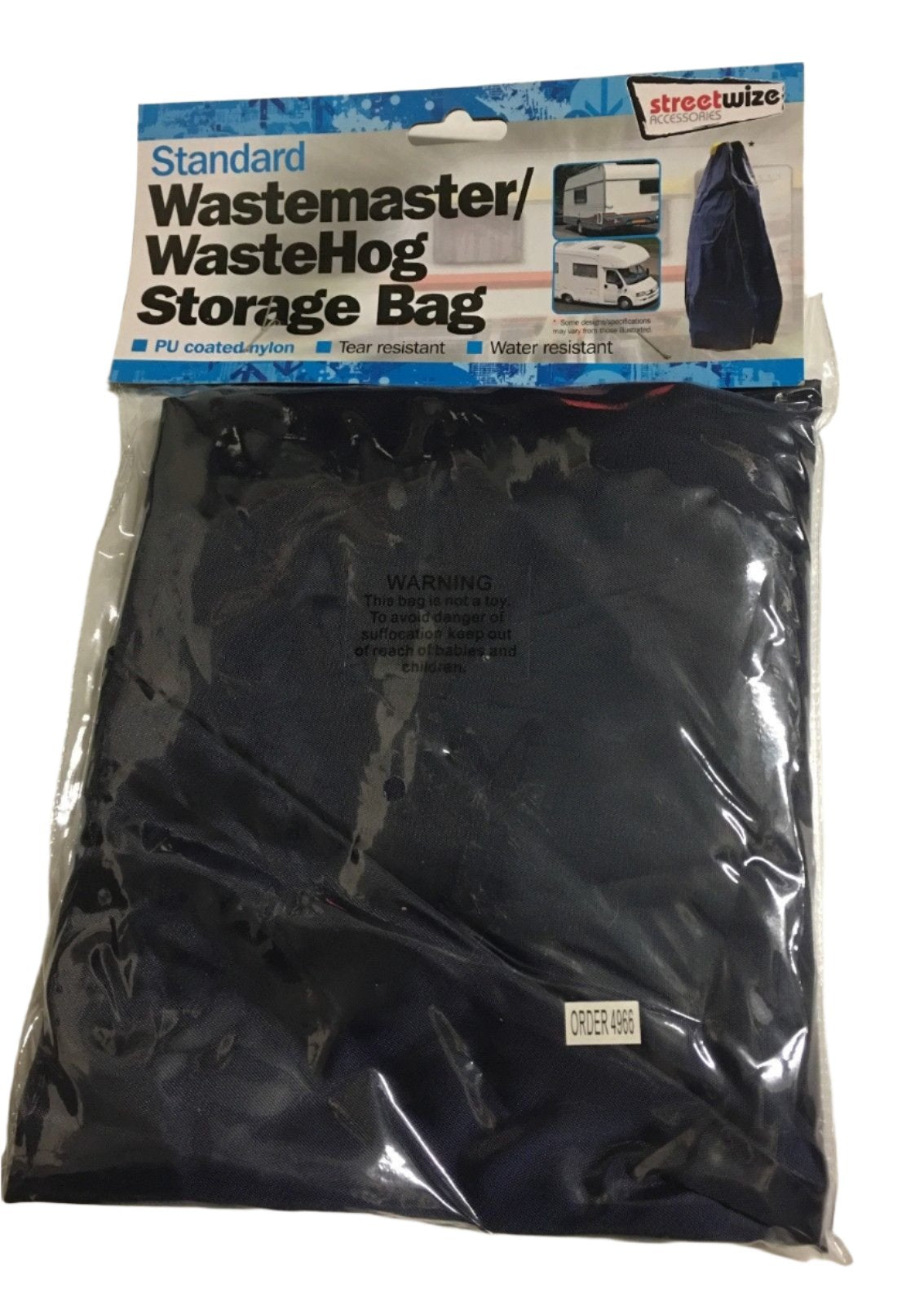 Waste Master / Waste Hog Storage Bag - Blue - WMB - Caratech Caravan Parts