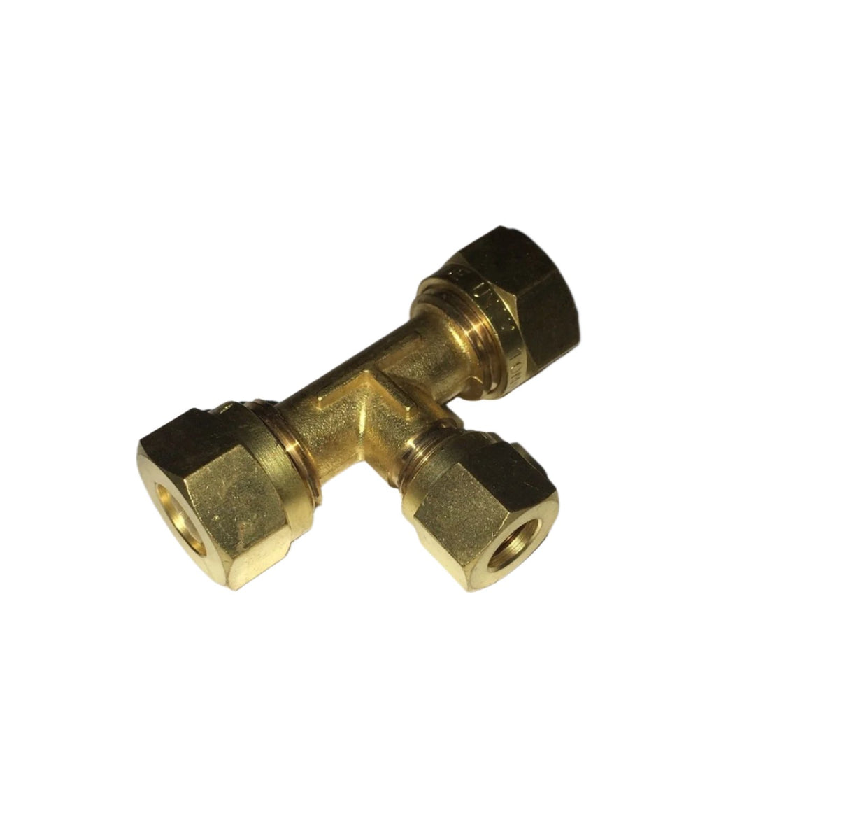 LPG GAS T- Connector For Gas Hose - 10mm X 10mm X 8mm - MT110/108 IGT