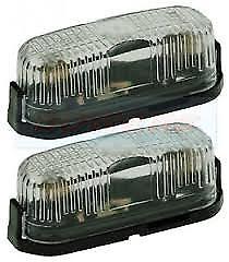 2 Front Marker Lamps Complete – Jokon PL96 Model - Caratech Caravan Parts