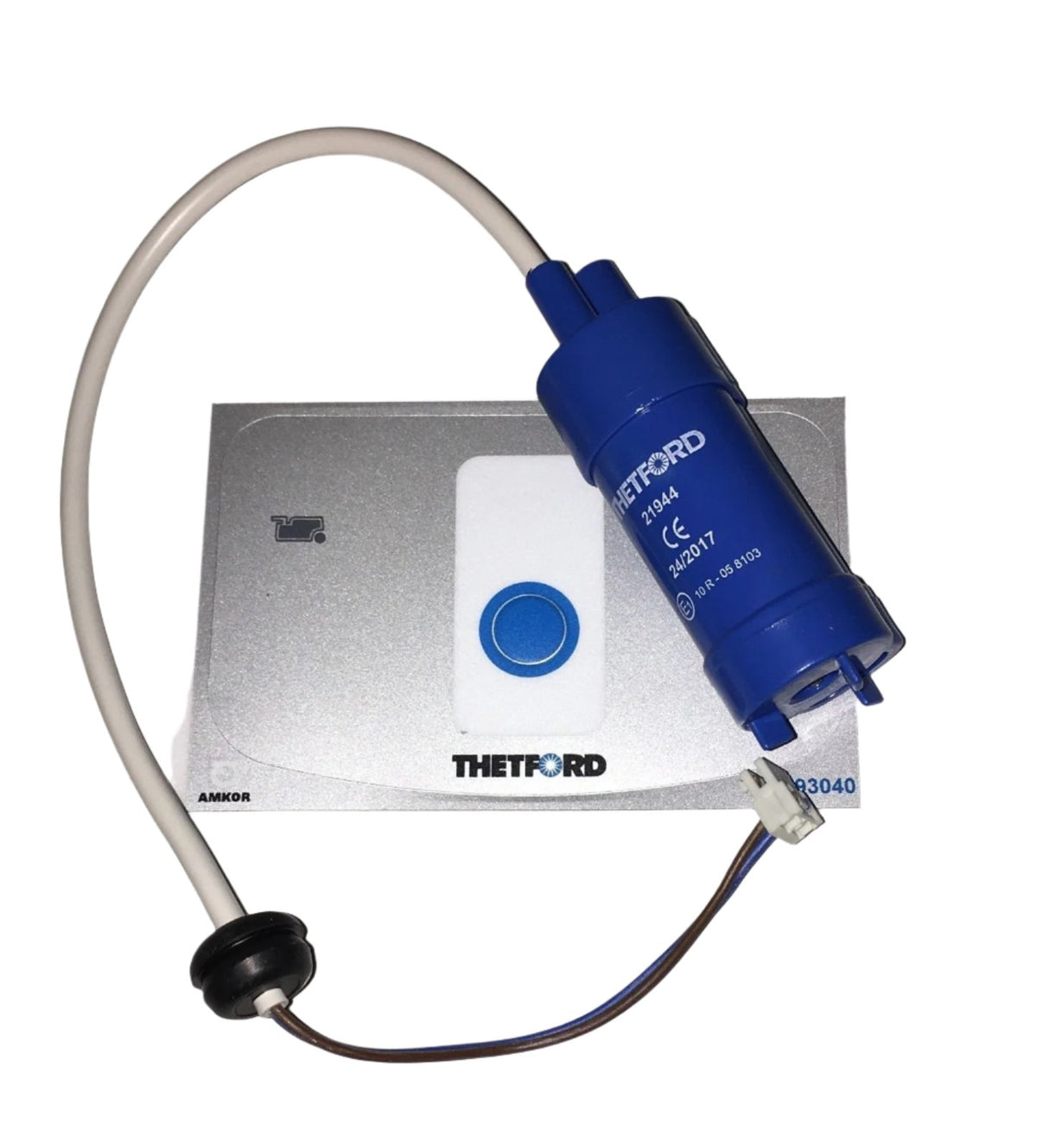 Thetford Toilet SC-262 CWE Pump and Control Panel Sticker – 93418 Thetford