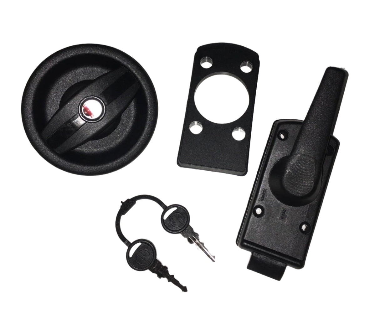 Vecam Caravan Door Lock Complete 2 Keys – Right Hand- PO390