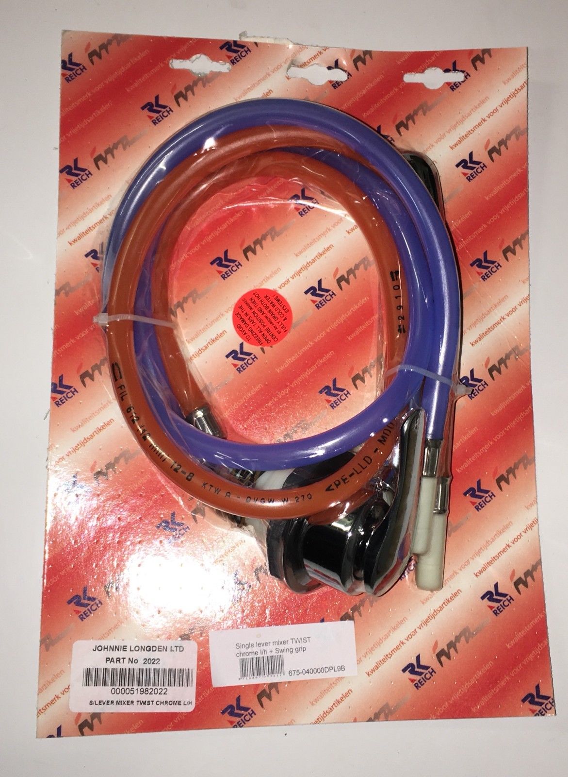 Reich Tap Mixer-Twist- Chrome Effect- Left Hand - 2022 Reich