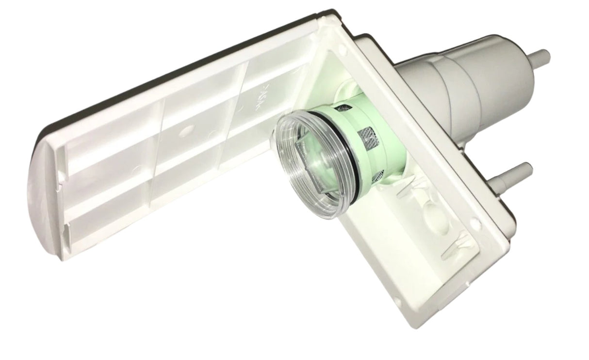Truma / Carver Crystal 2 / Filtapac Water Inlet / Housing and Filter - White Filtapac