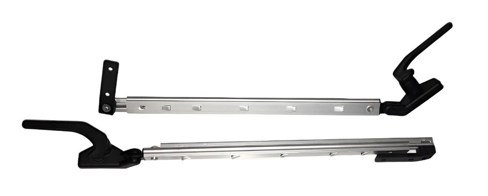 Window Auto Stay 280 mm – Slide On Type / Poly Fix - PAIR-9051640000PK - Caratech Caravan Parts