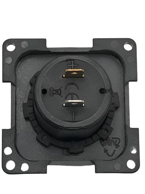C-Line - Dark Grey - Double USB Socket - 270652 - Caratech Caravan Parts