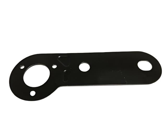 Car 13 and 7 Pin Socket Plate Black Metal - PH815 - Caratech Caravan Parts