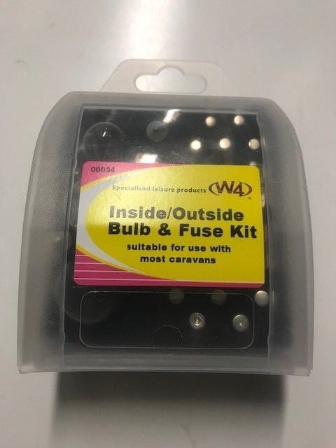Caravan Spare Replacement Bulb and Fuse Kit - 00034 W4