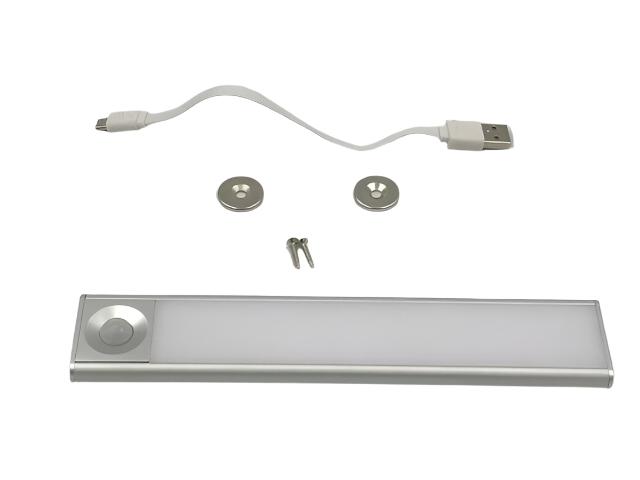 Rechargable Interior 200 mm PIR - LED Light - C01-2045ANNW - Caratech Caravan Parts