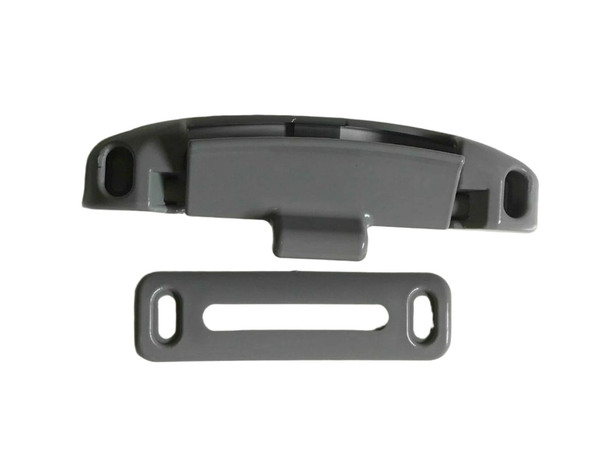 W4 Cupboard/Locker Door Catch - Ash Grey- 37851 - Caratech Caravan Parts