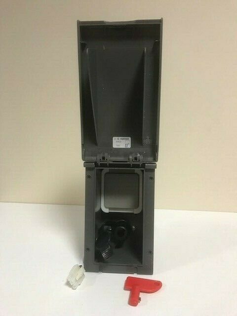 TND External 13 Amp Socket and Isolator Switch Box - Grey - PO145 - Caratech Caravan Parts