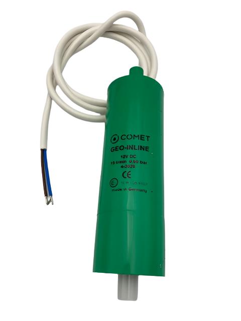 Comet - Elegant Inline GEO Water Pump - 15LPM - 12V - KK0585B Comet