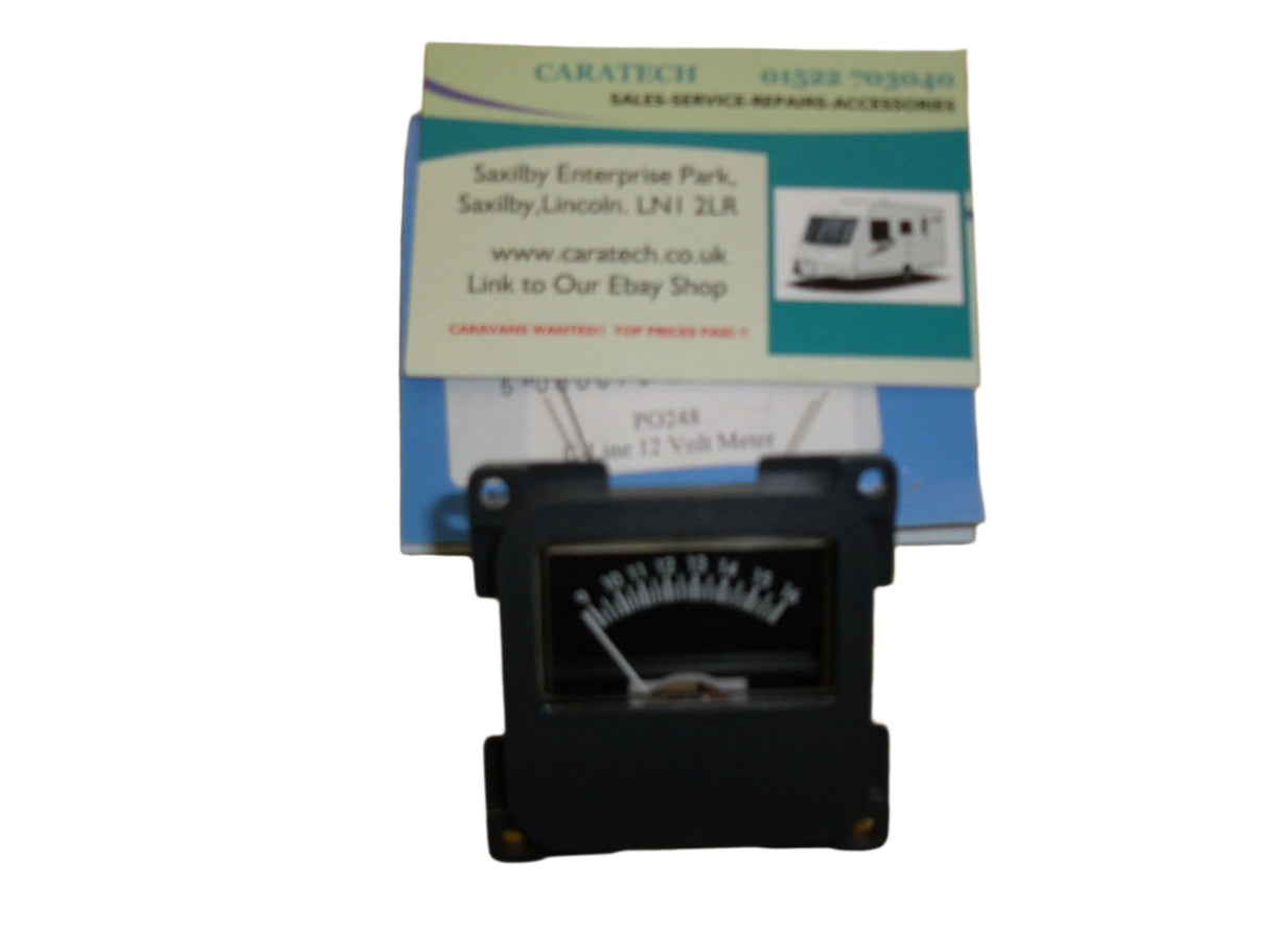 C-Line - Battery Voltage Meter -12 Volt - PO248 - Caratech Caravan Parts