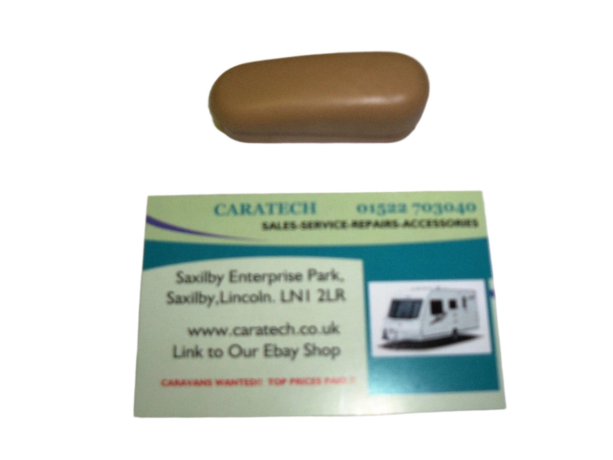DLS Turn Button - Brown - 86834 - Caratech Caravan Parts