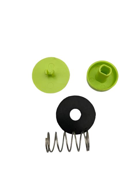Dometic - Cassette Toilet Vent Button Kit - Green - 2426011801 Dometic