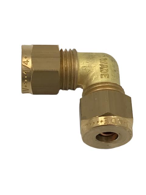 LPG Brass Elbow 1/4" x 1/4" - 2003 - Caratech Caravan Parts